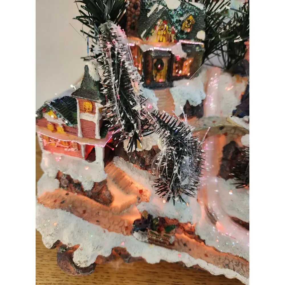 2006 Fiber Optic Christmas Village From Target Tested Works With Box